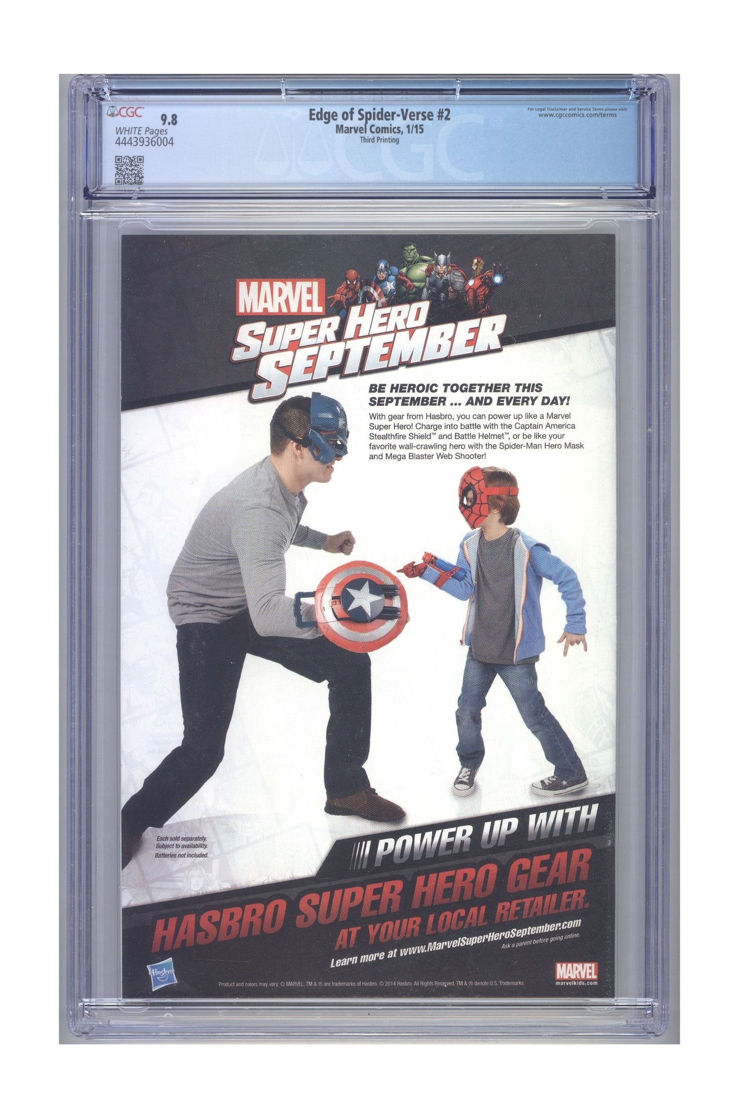 Edge of Spider-Verse #2 | CGC 9.8 White Pages
