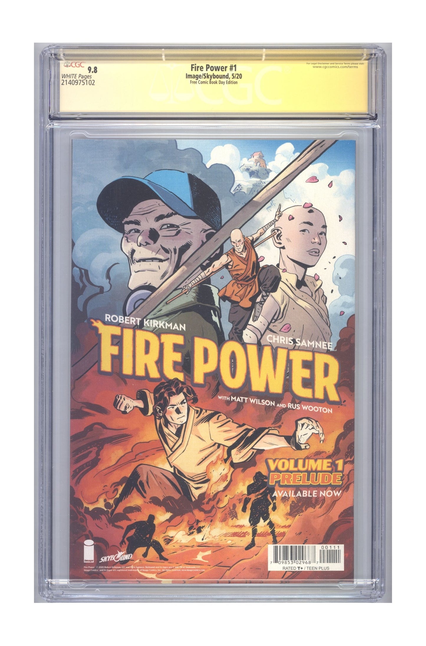 Fire Power #1 | CGC 9.8 White Pages | CGC Signature Series