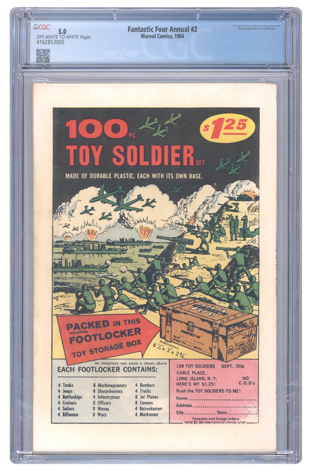 Fantastic Four Annual #2 | CGC 5.0