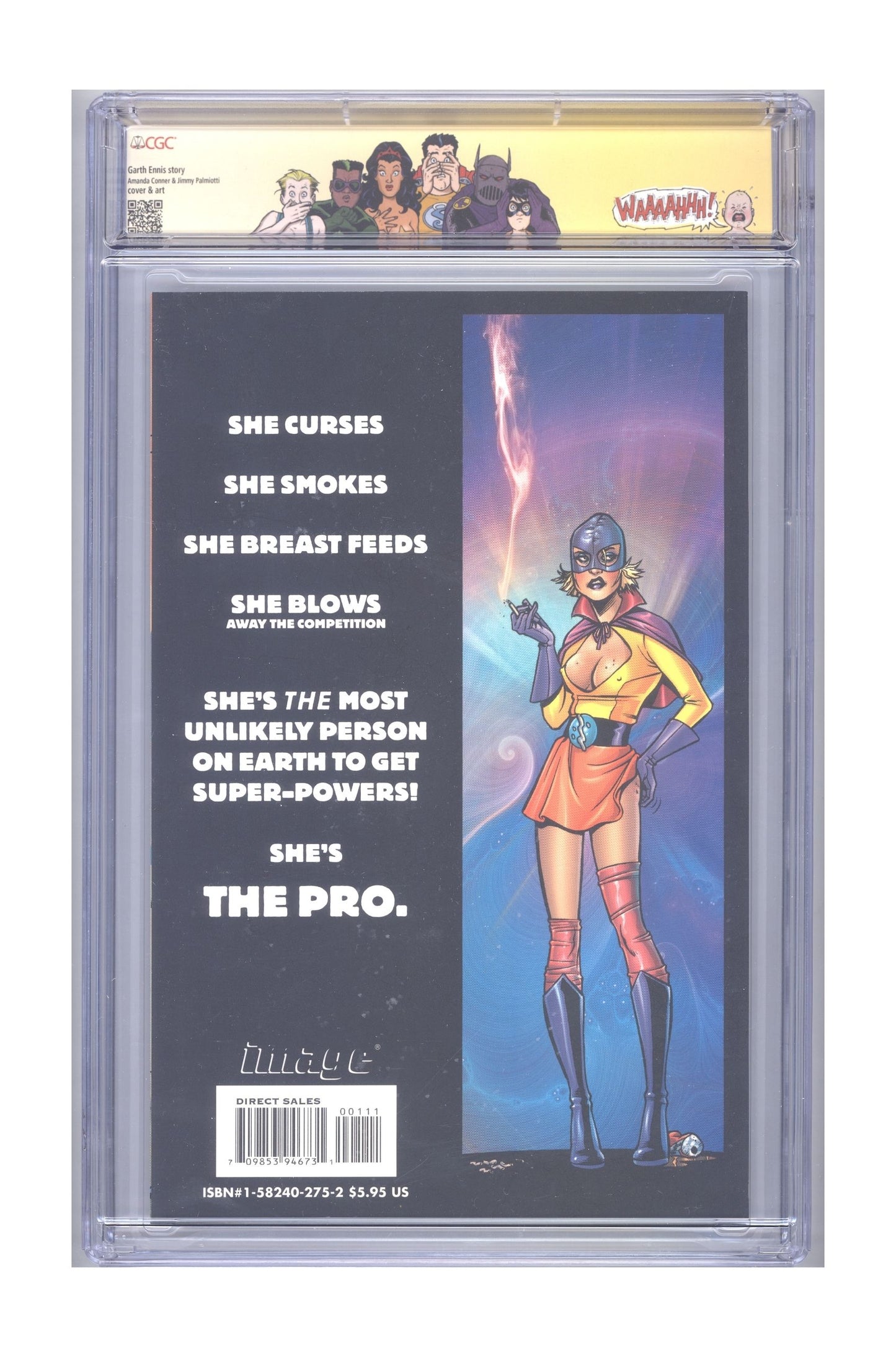 Pro #1 | CGC 9.8 White Pages | CGC Signature Series