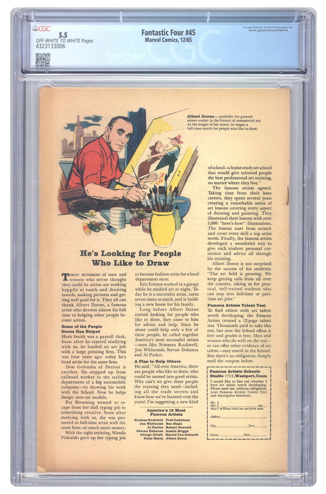Fantastic Four #45 | CGC 5.5