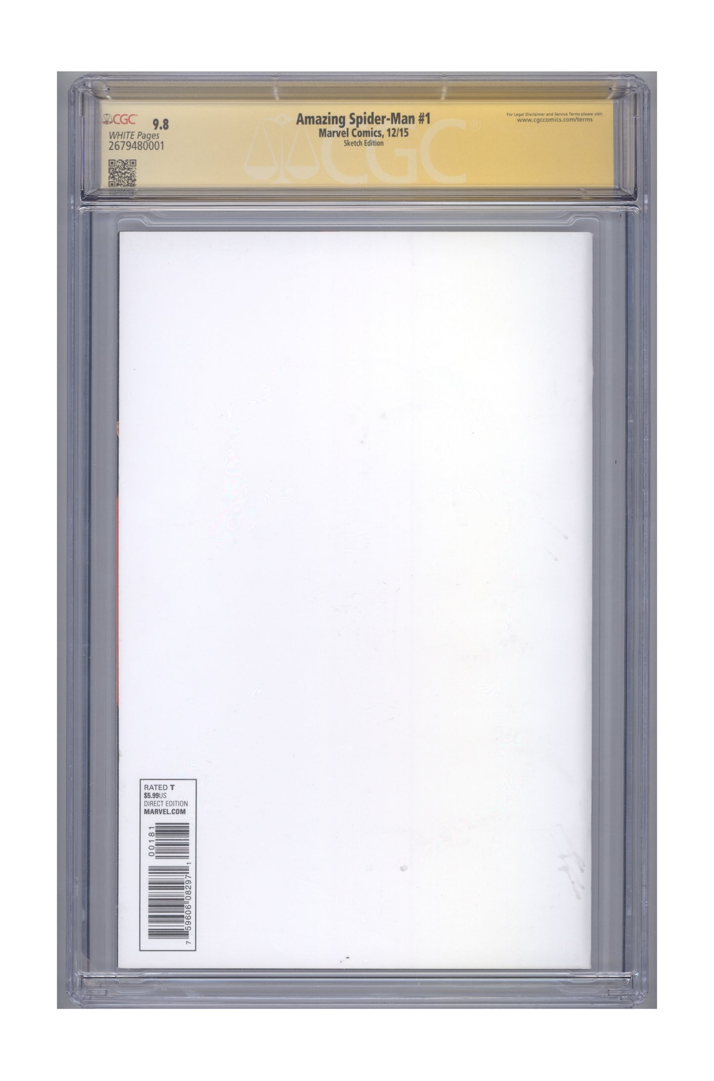 Amazing Spider-Man #1 | CGC 9.8 White Pages | CGC Signature Series