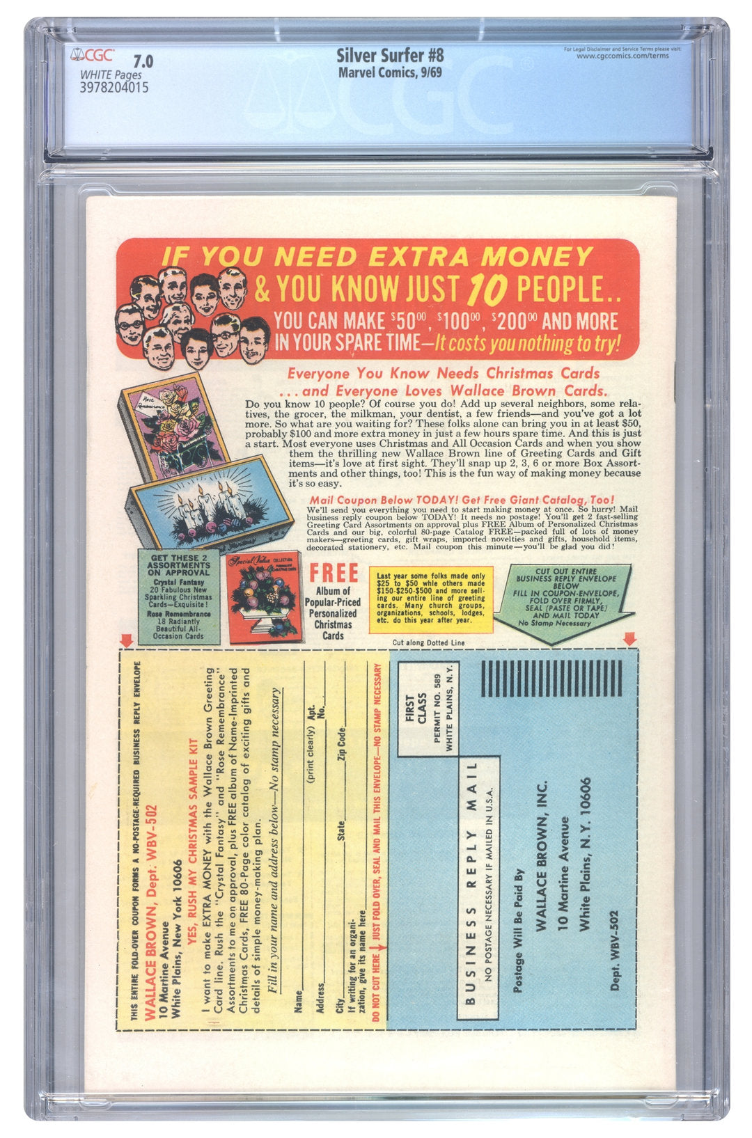 Silver Surfer #8 | CGC 7.0