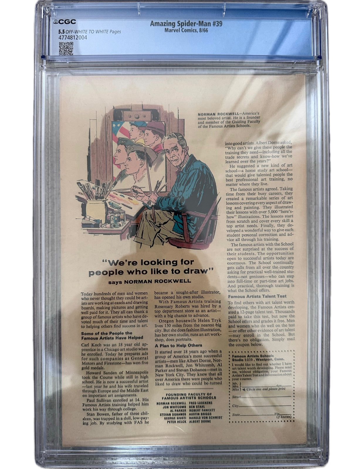 The Amazing Spider-Man #39 (1966) – CGC 5.5 Goblin Reveal