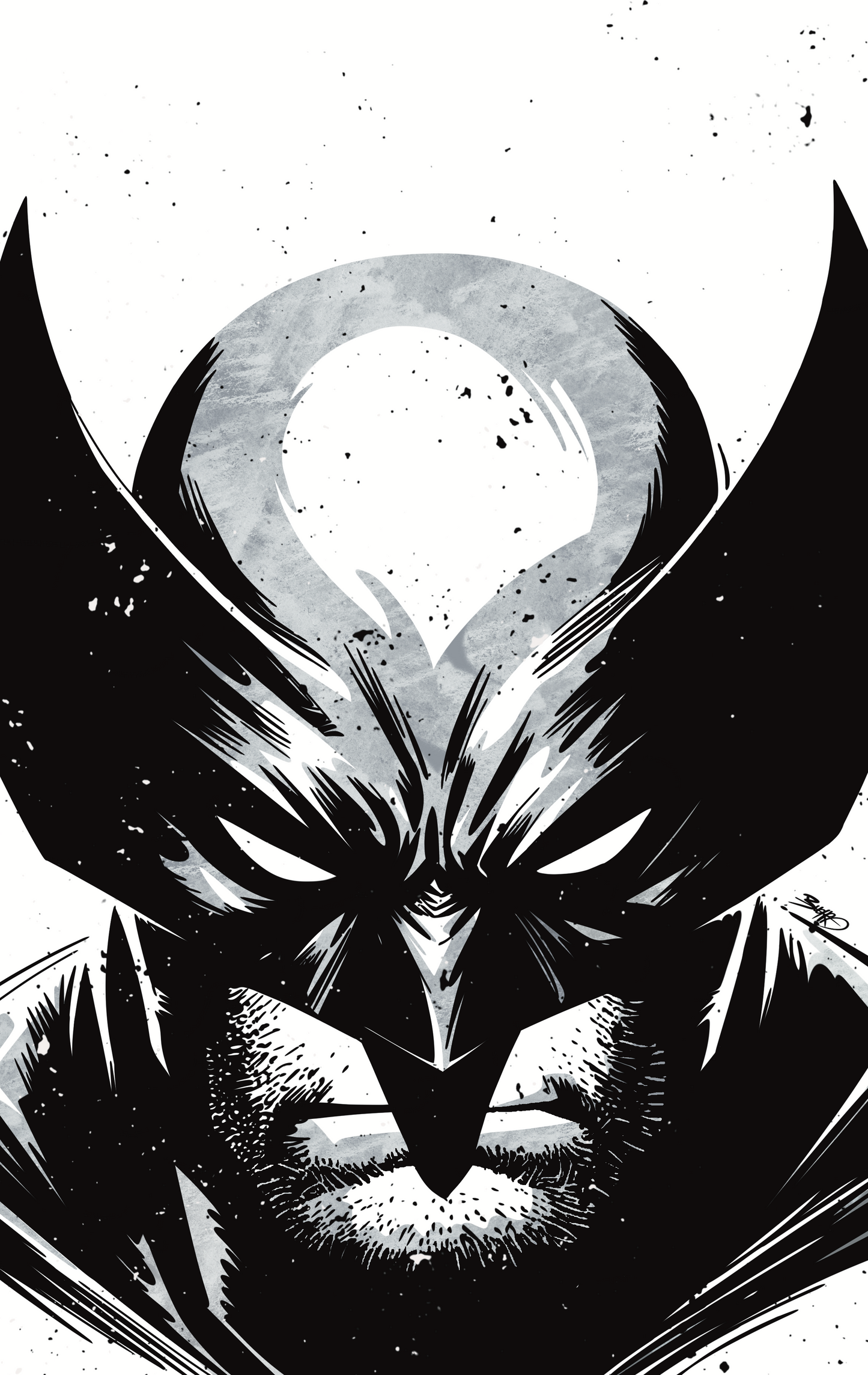 Wolverine | Buğra Batuhan Berah | Black & White Print cover – Collector Cartel™ exclusive