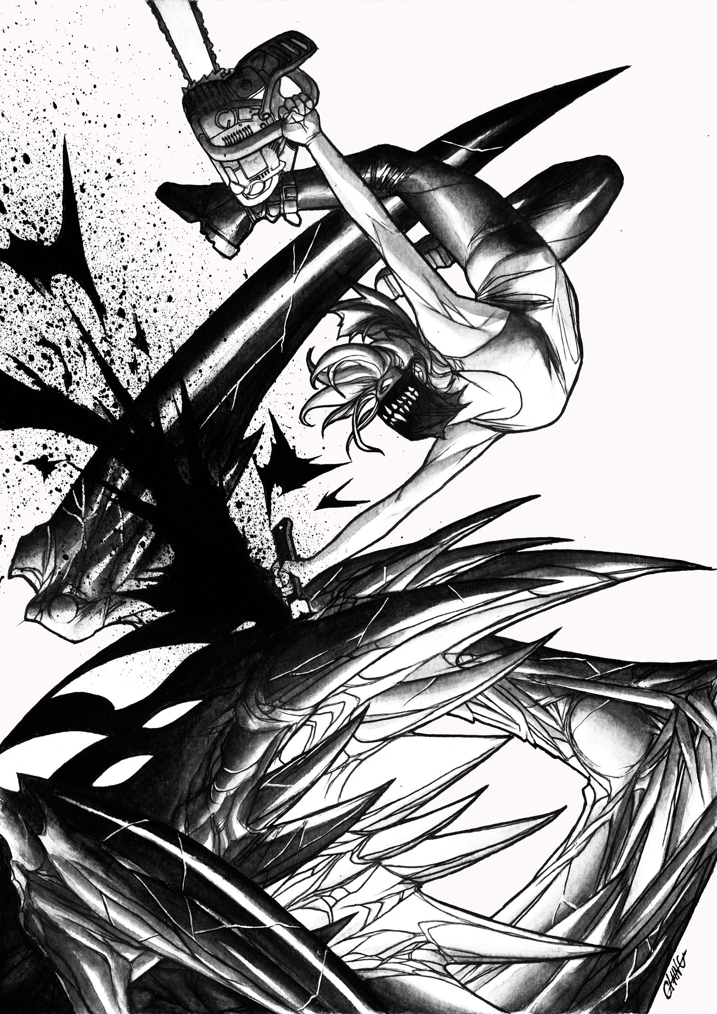 Anon Erica Slaughter | Manuel Alves | Black & White Print cover – Collector Cartel™ exclusive