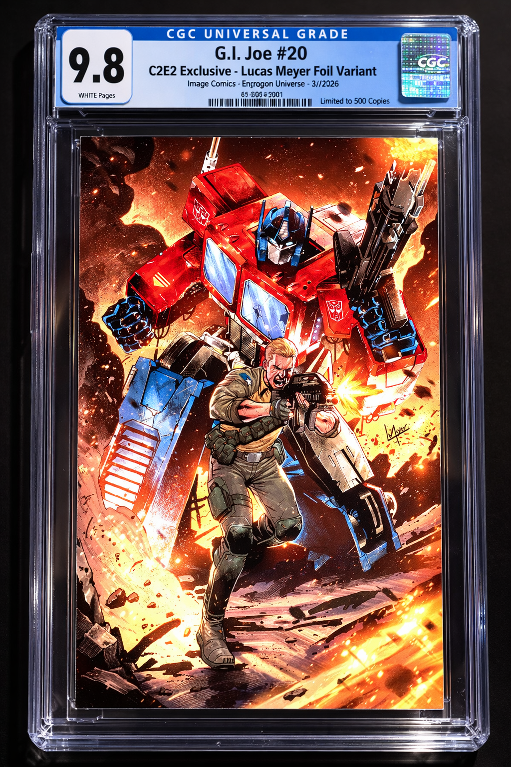 G.I. Joe #20 C2E2 Exclusive Foil Variant | Lucas Meyer | Limited 500