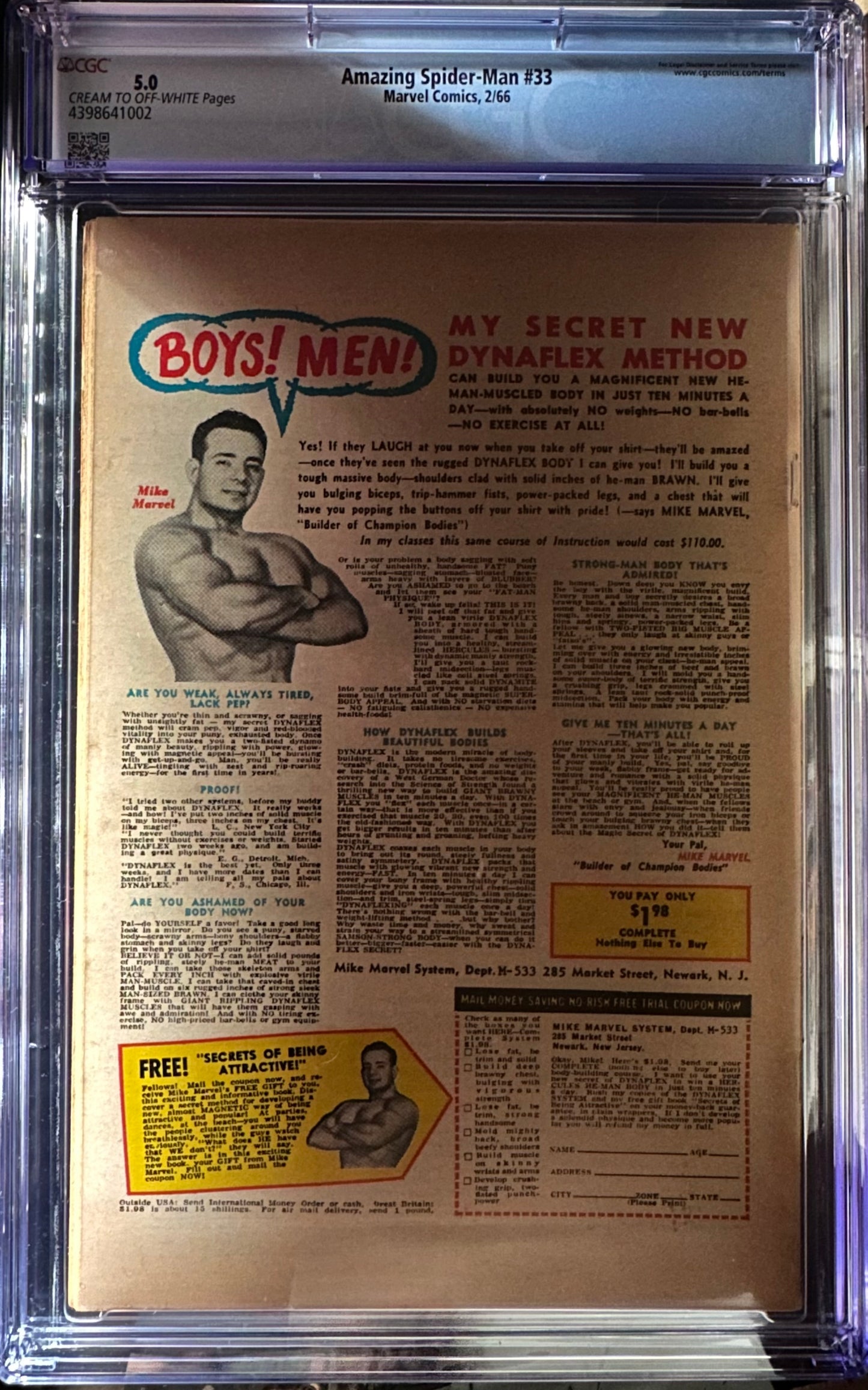 The Amazing Spider-Man #33 CGC 5.0 – Iconic Cover