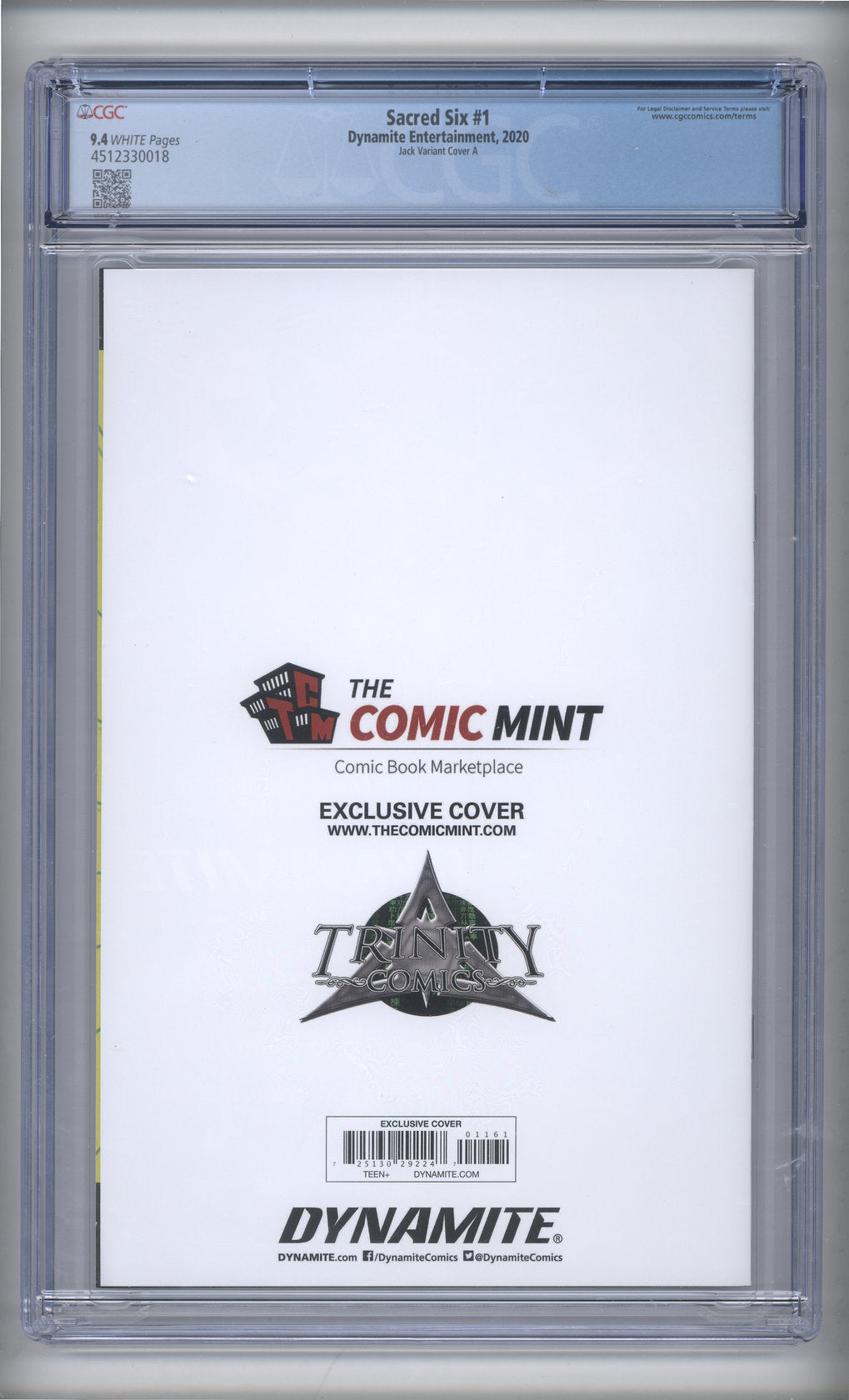 Sacred Six #1 | CGC 9.4