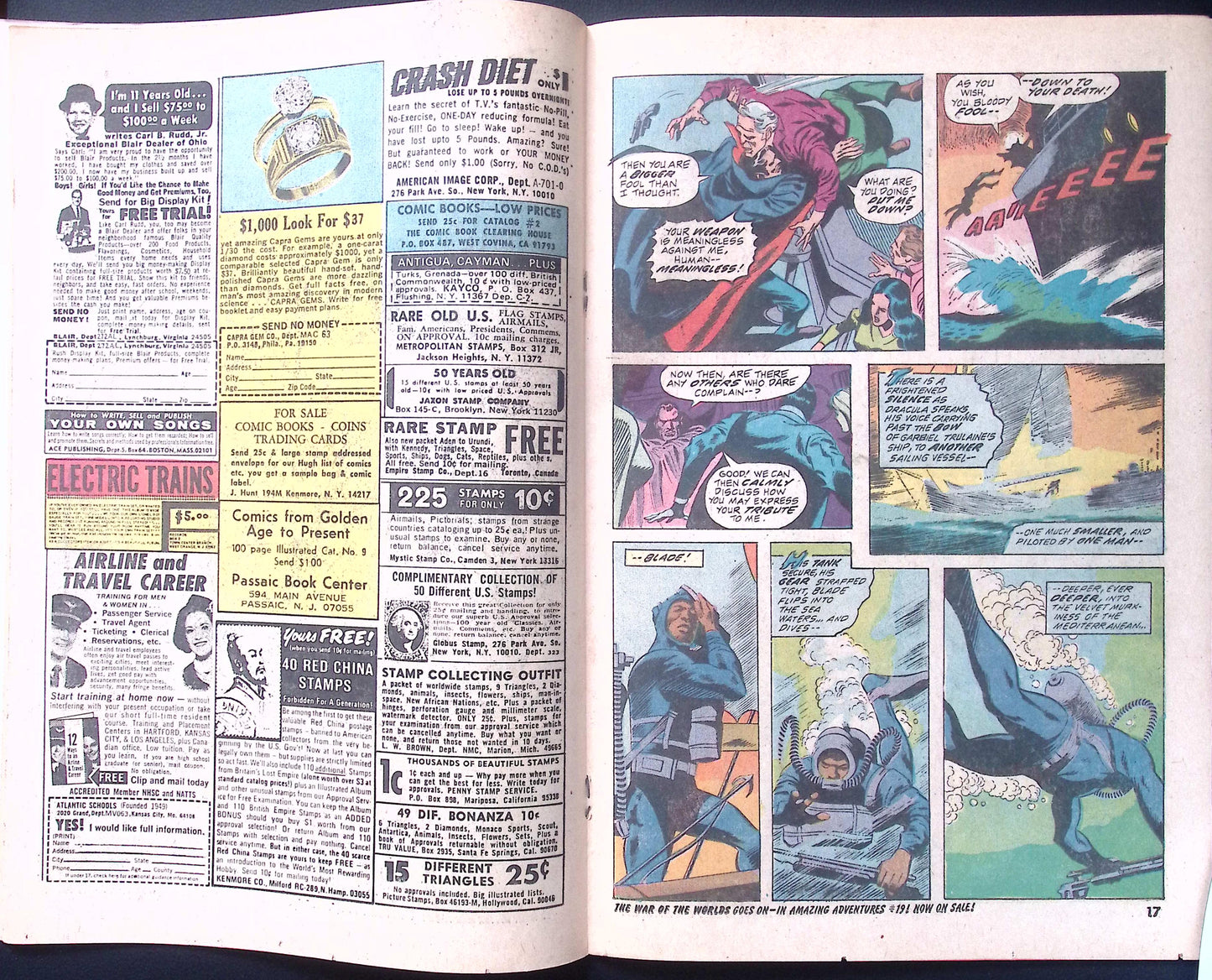 Tomb of Dracula #10 – 1st Appearance of Blade – Estimated VG+