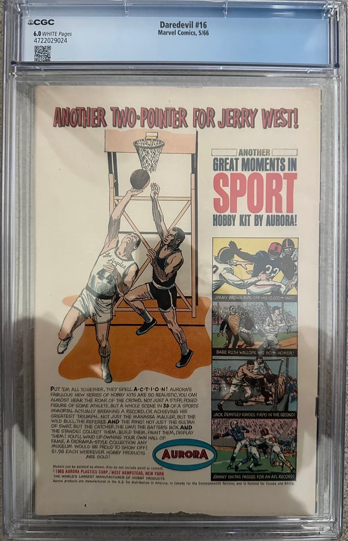 Daredevil #16 (1966) – CGC 6.0/Key Romita Art