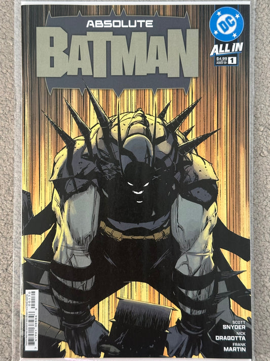 Absolute Batman #1 (2024) – Key 4th Printing