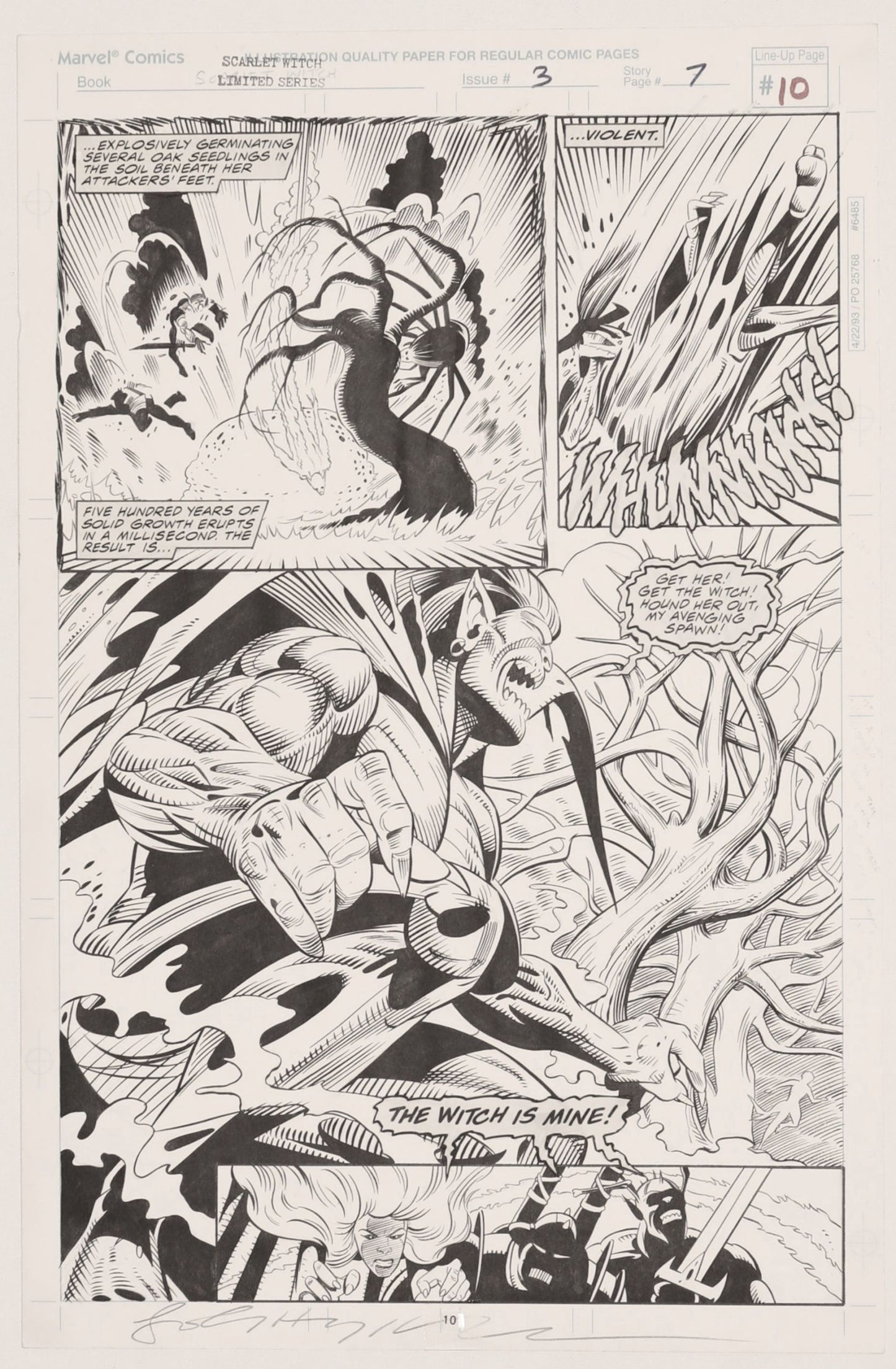 Scarlet Witch #3, Page 7 1994