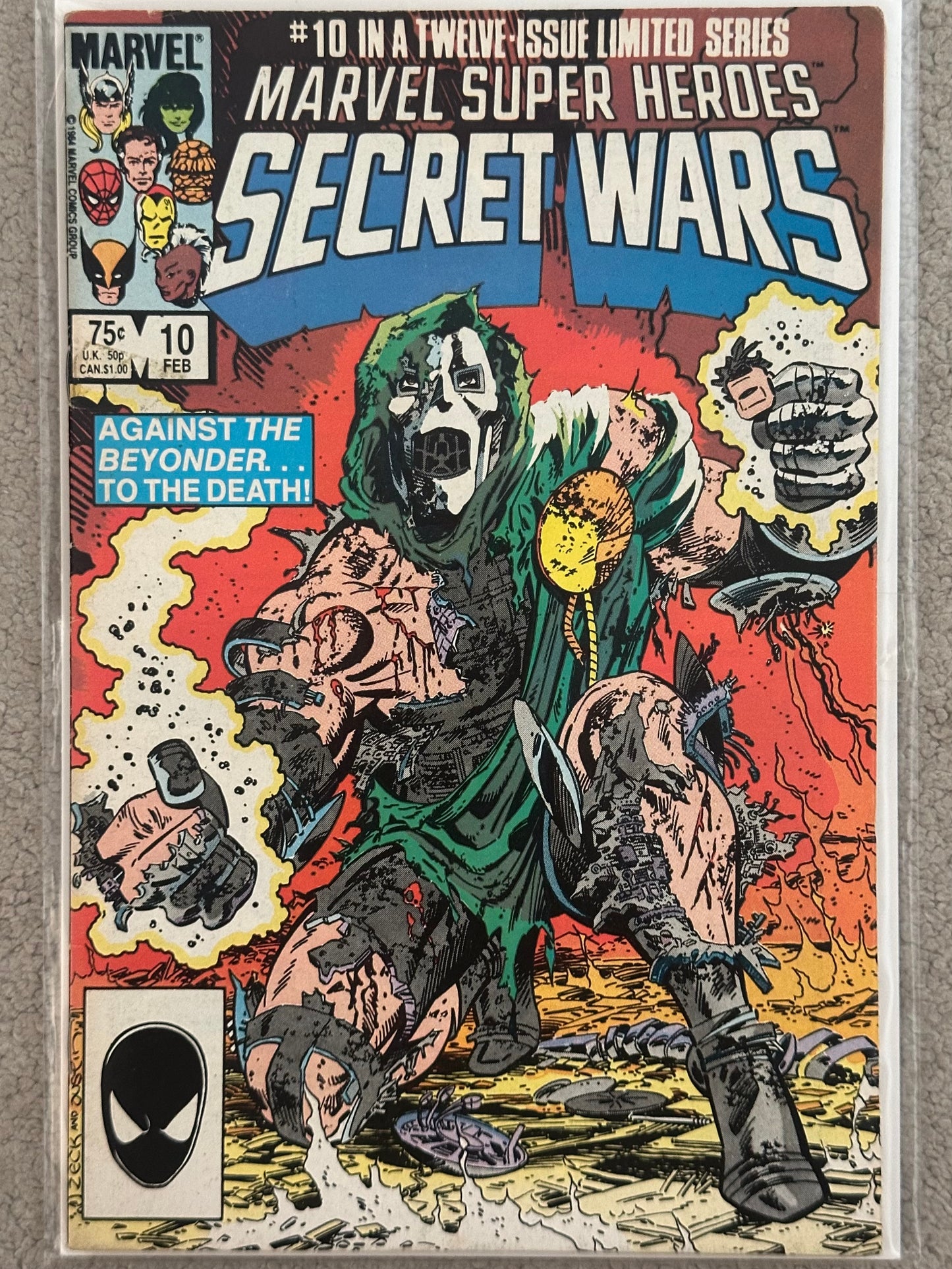 Marvel Super-Heroes Secret Wars #10 (1984) – VF/NM Raw