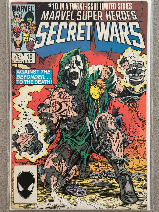 Marvel Super-Heroes Secret Wars #10 (1984) – VF/NM Raw