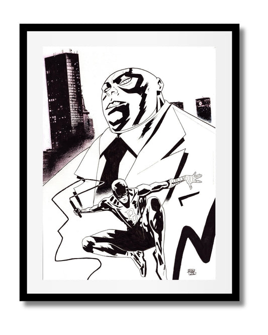 King Pin & Daredevil by Nicola Izzo
