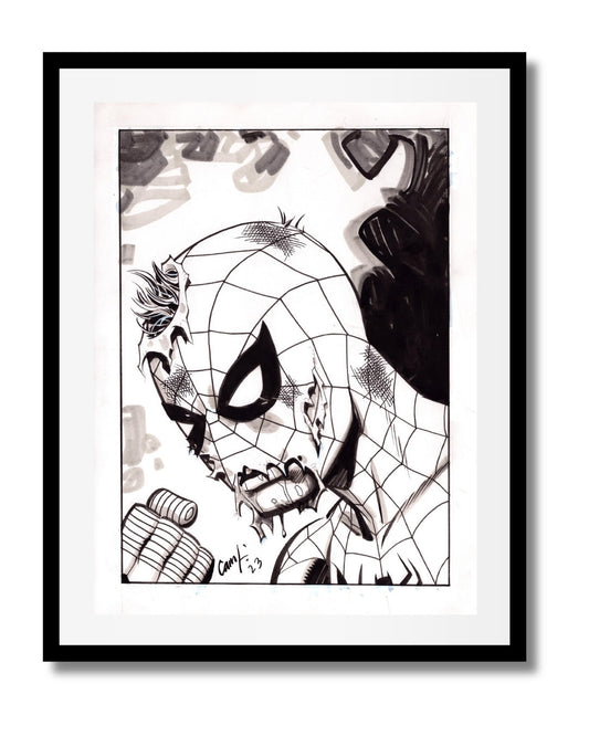 Spider-Man (Battle Damaged) by Cam Smith