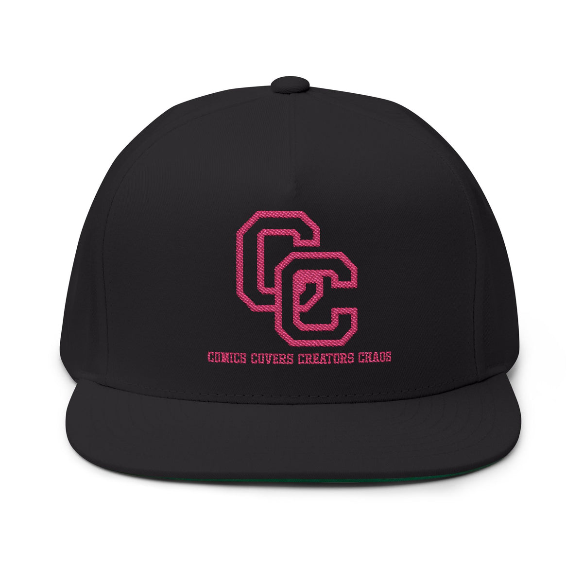 Flat Bill Cap (Embroidery)