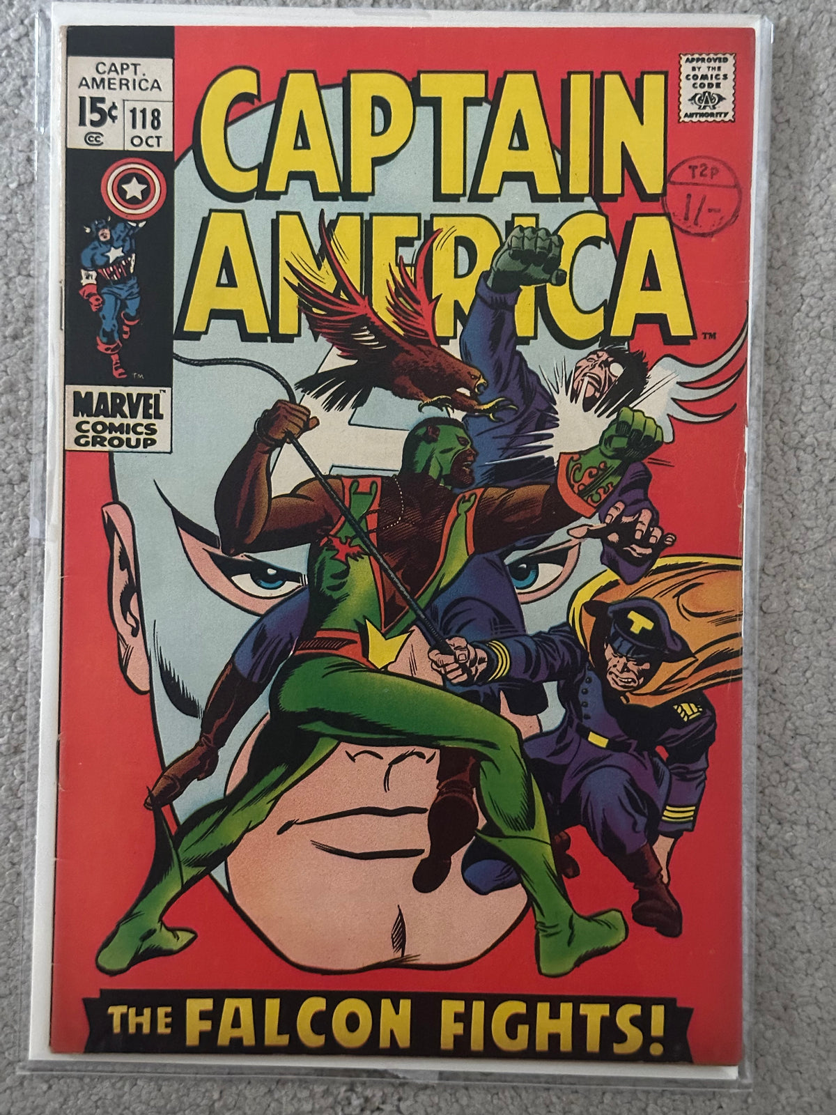 Captain America #118 (1969) – Early Falcon Appearance