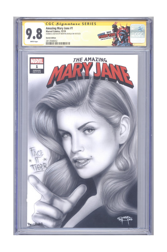 Amazing Mary Jane #1 | CGC 9.8 White Pages | CGC Signature Series cover – Collector Cartel™ exclusive