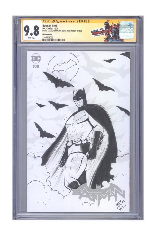 Batman #100 | CGC 9.8 White Pages | CGC Signature Series cover – Collector Cartel™ exclusive