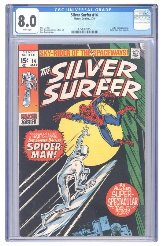 Silver Surfer #14 | CGC 8.0