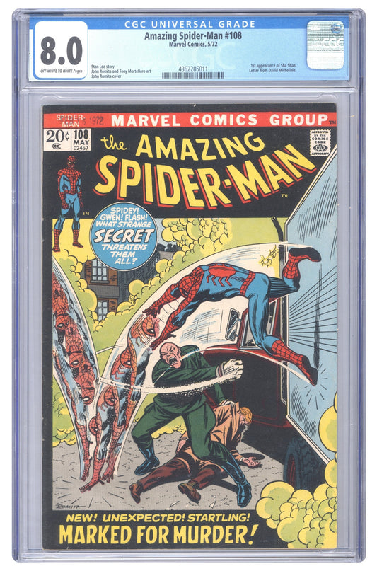 Amazing Spider-Man #108 | CGC 8.0