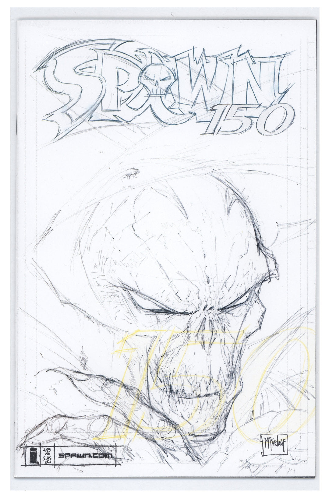 Spawn 150 - Sketch Cover (Printed)