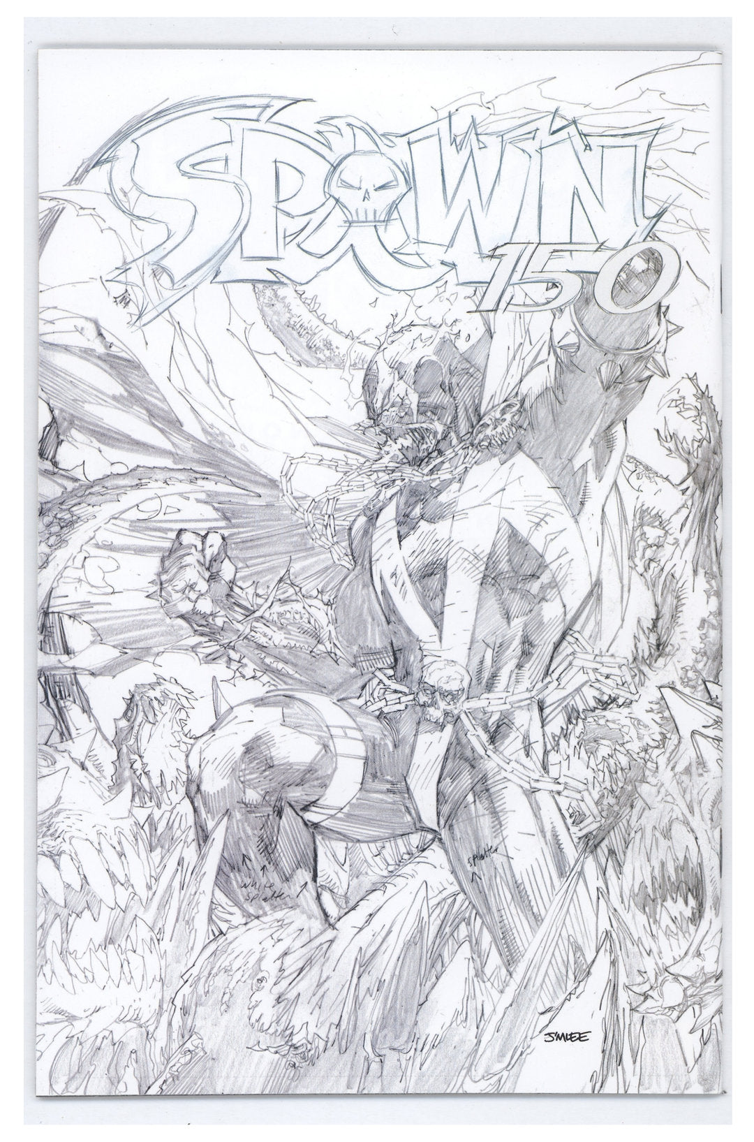 Spawn 150 - Sketch Cover (Printed)