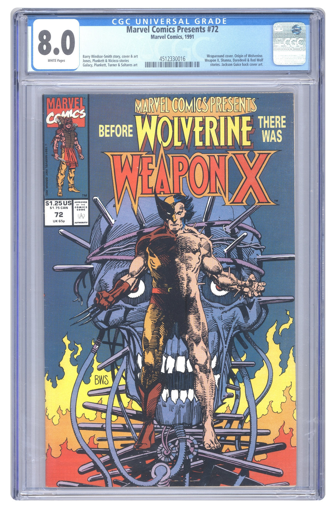 Marvel Comics Presents #72 | CGC 8.0