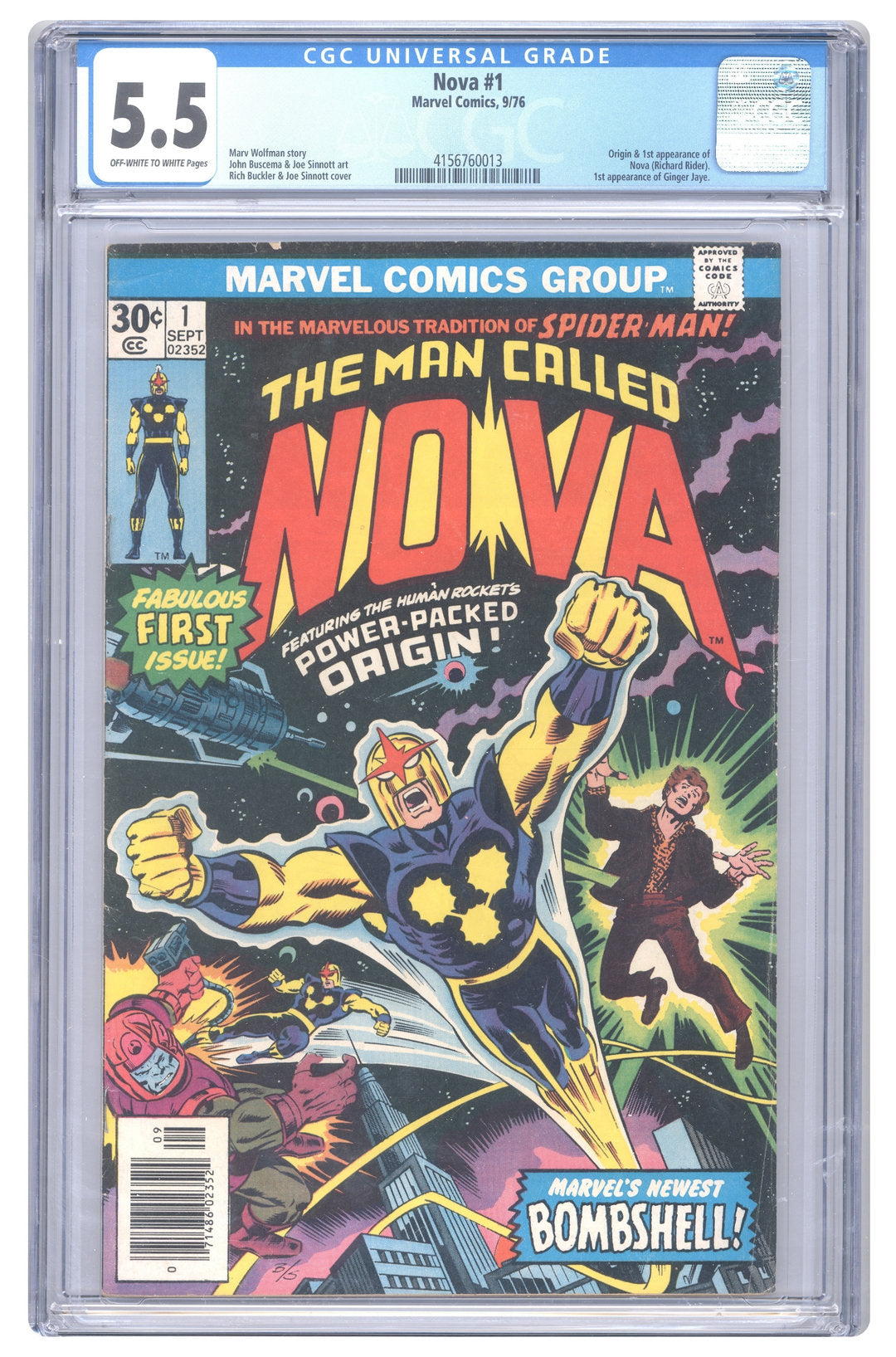 Nova #1 | CGC 5.5