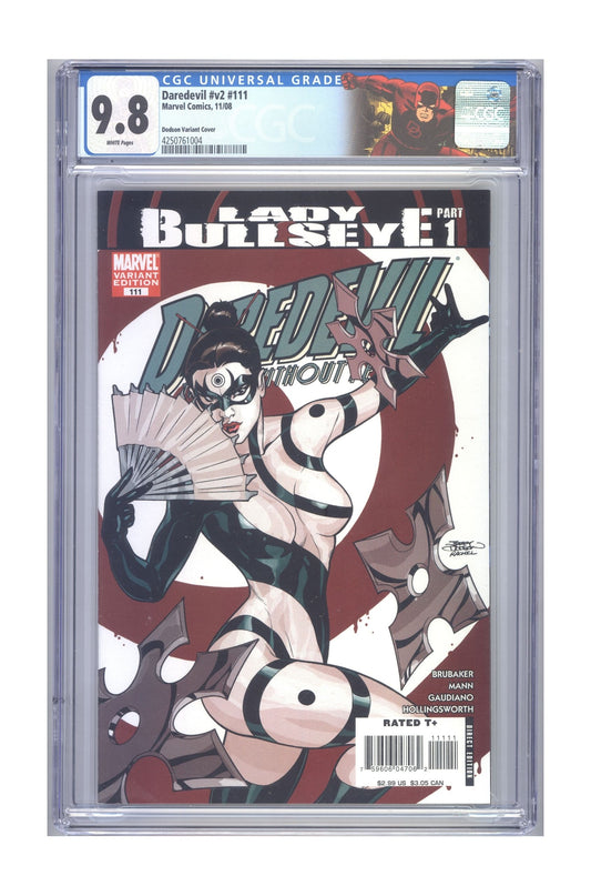 Daredevil #v2 #111 | CGC 9.8 White Pages cover – Collector Cartel™ exclusive