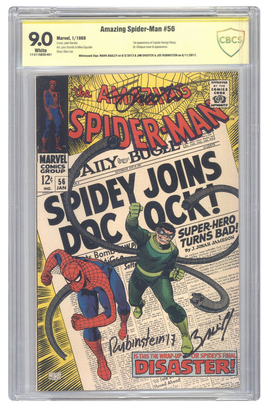 Amazing Spider-Man #56 | CBCS 9.0 | Triple Signed