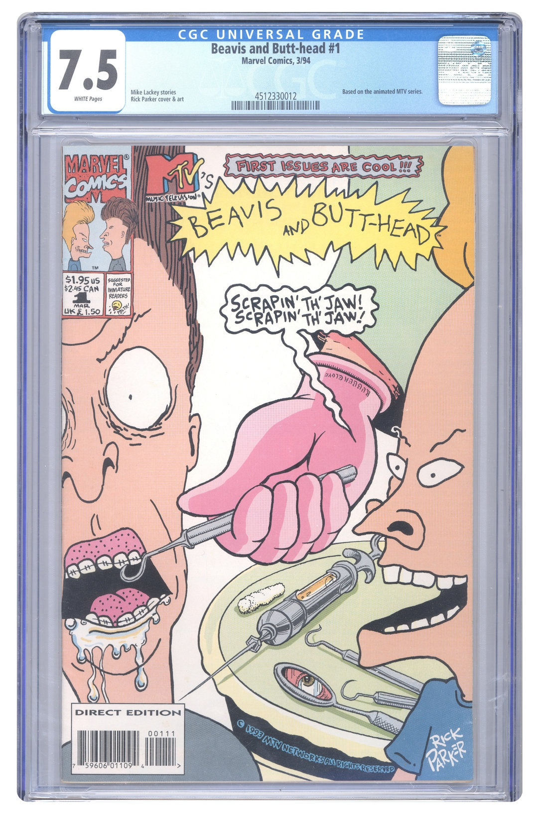 Beavis and Butt-Head #1 | CGC 7.5