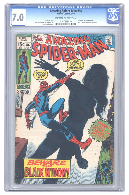 Amazing Spider-Man #86 | CGC 7.0 cover – Collector Cartel™ exclusive