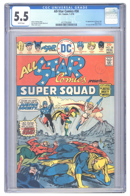 All Star Comics #58 | CGC 5.5
