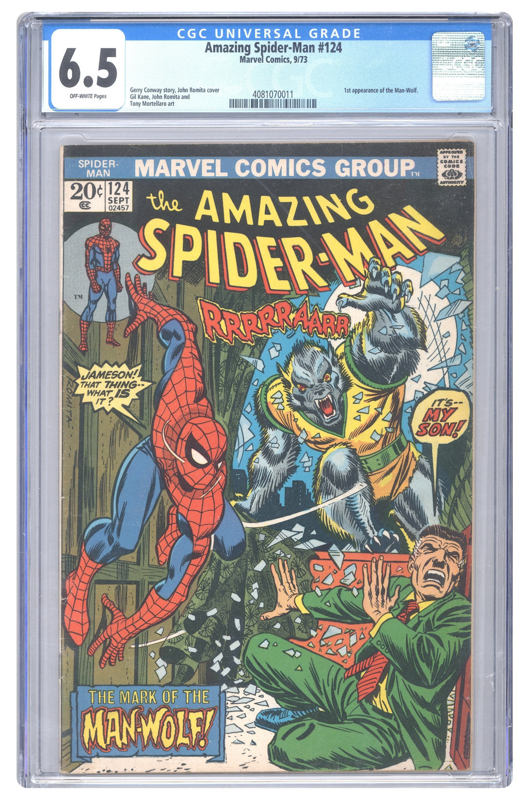 Amazing Spider-Man #124 | CGC 6.5