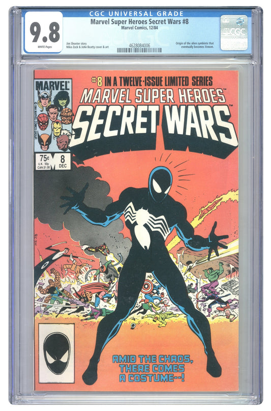 Marvel Super Heroes Secret Wars #8 | CGC 9.8