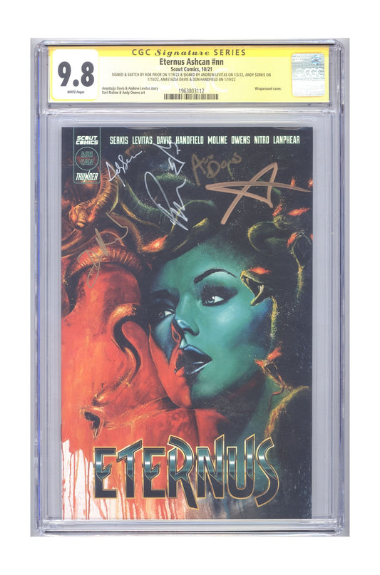 Eternus Ashcan #nn | CGC 9.8 White Pages | CGC Signature Series cover – Collector Cartel™ exclusive