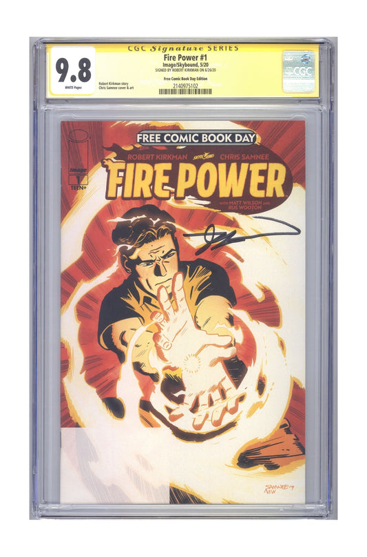 Fire Power #1 | CGC 9.8 White Pages | CGC Signature Series cover – Collector Cartel™ exclusive