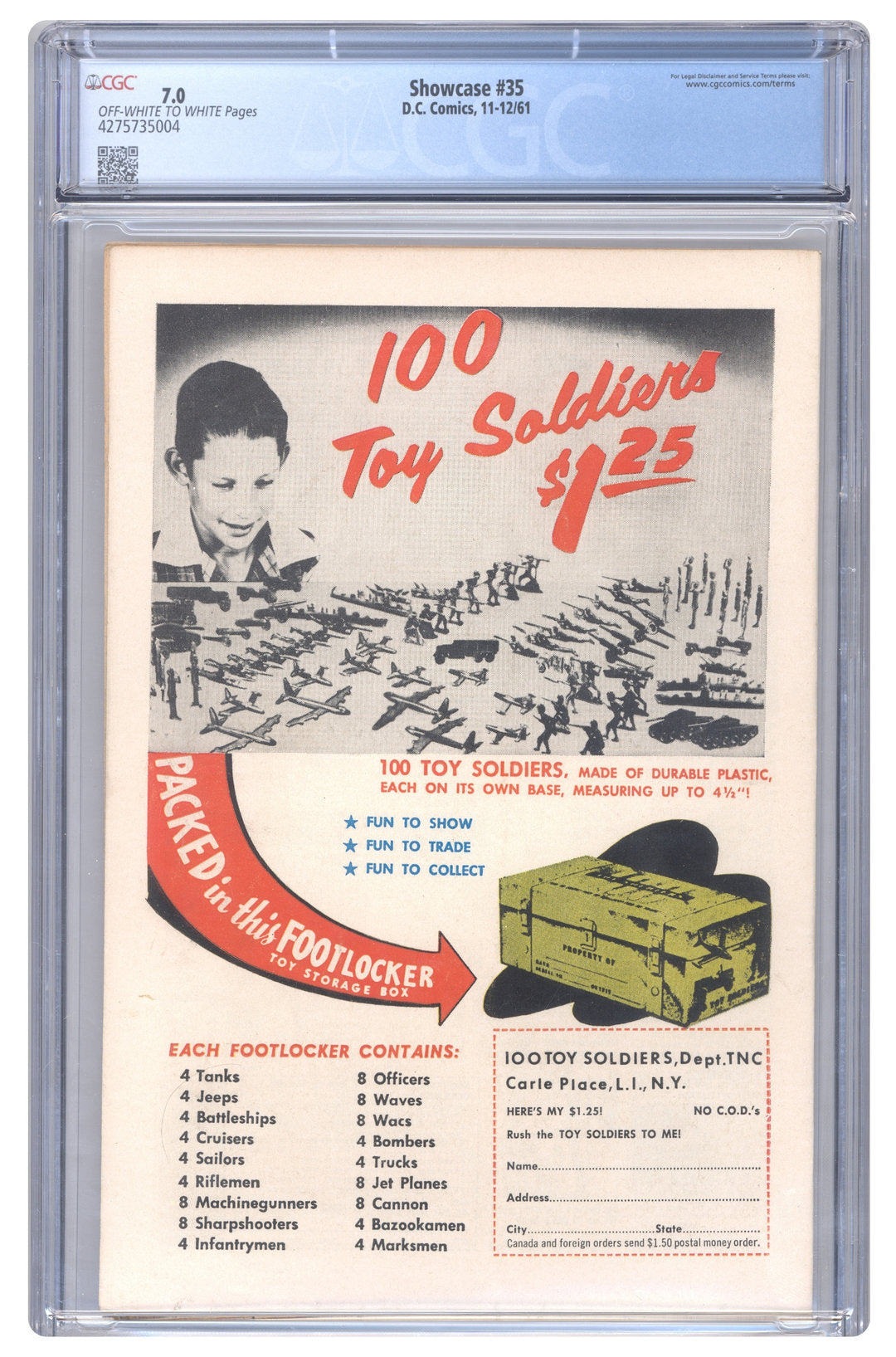 Showcase #35 | CGC 7.0