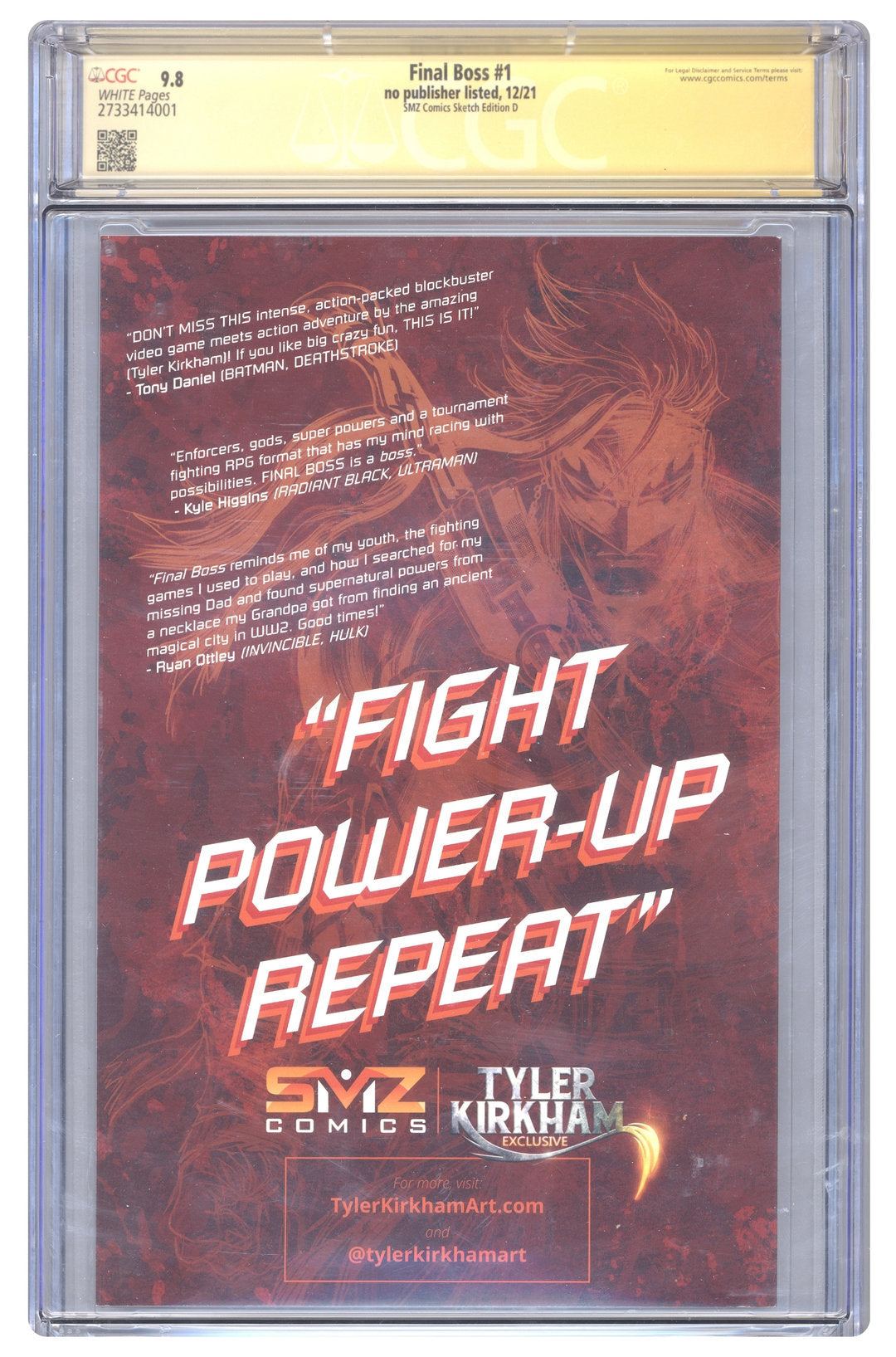 Final Boss #1 | CGC 9.8 | x 7 Signatures