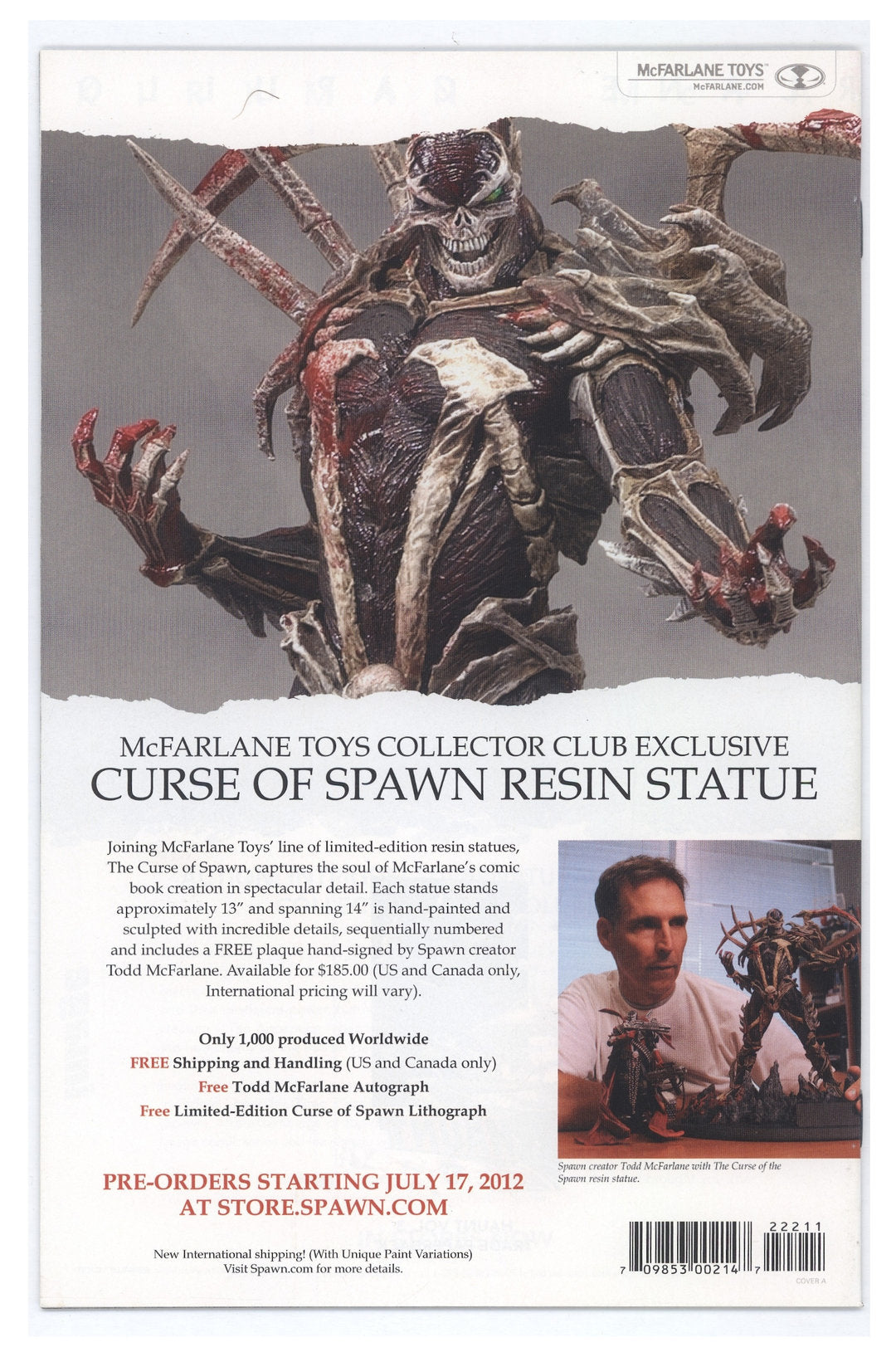 Spawn 222 - Amazing Spider-Man 316 Homage