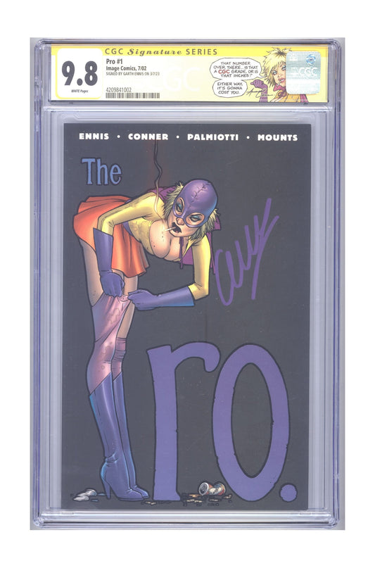 Pro #1 | CGC 9.8 White Pages | CGC Signature Series cover – Collector Cartel™ exclusive