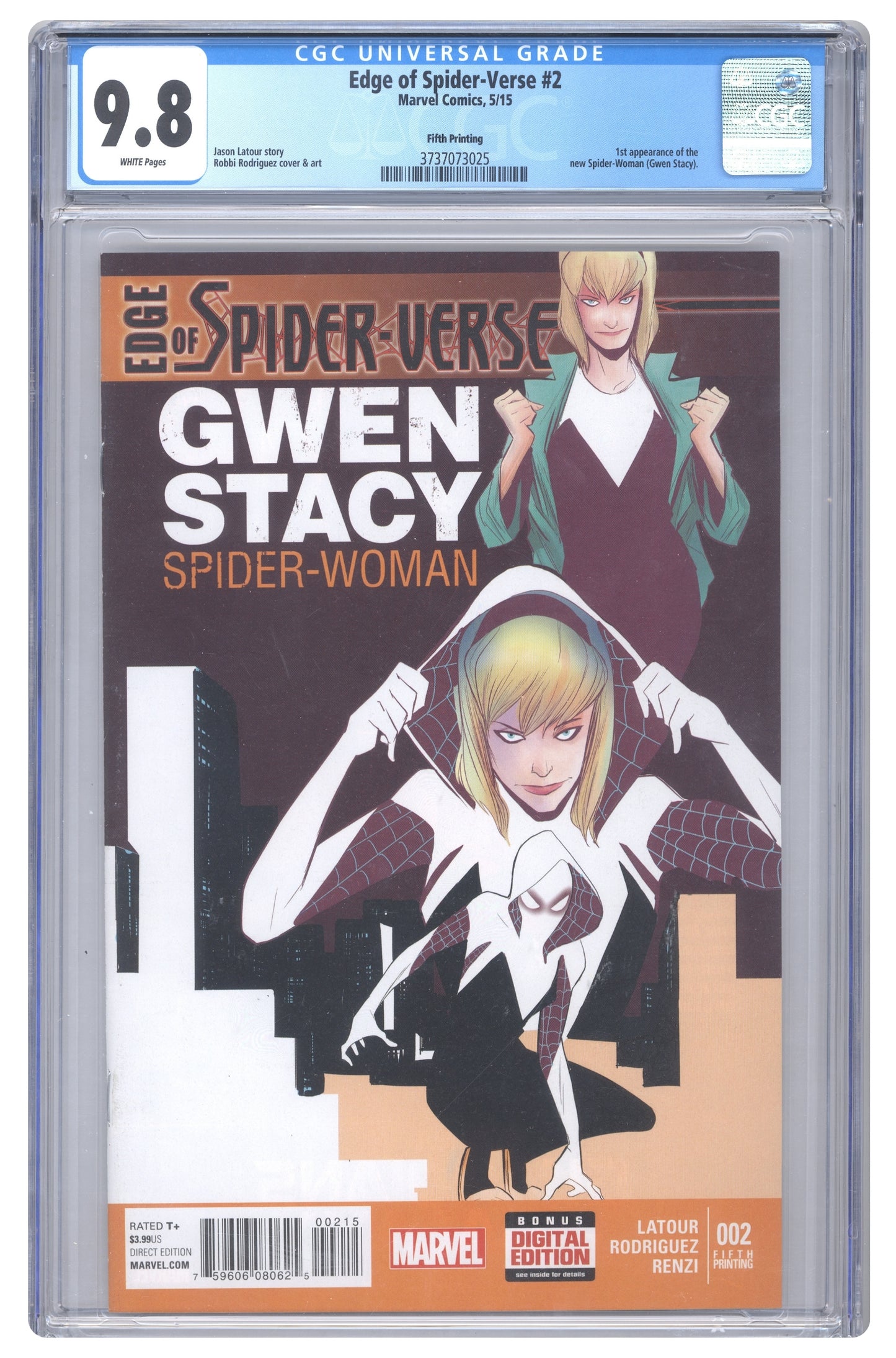 Edge of Spider-Verse #2 | CGC 9.8