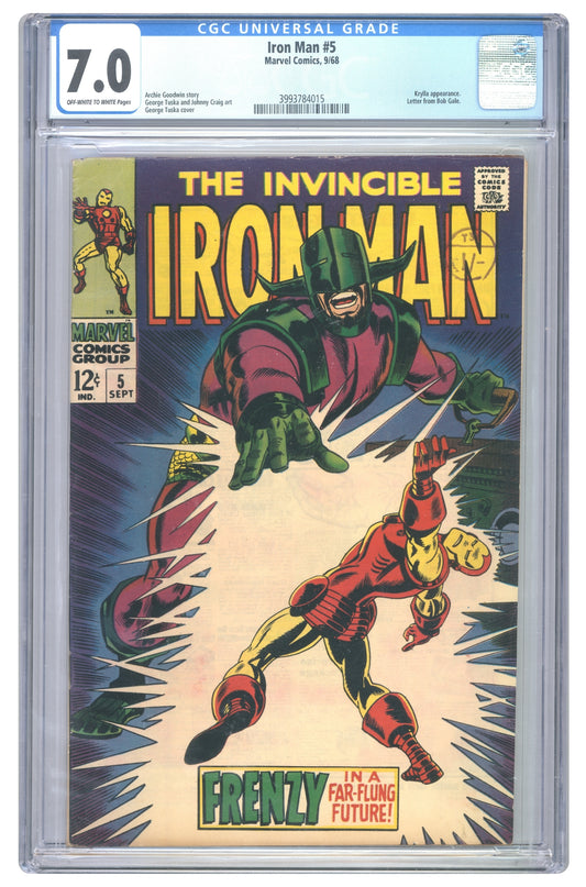 Iron man  #5 | CGC 7.0