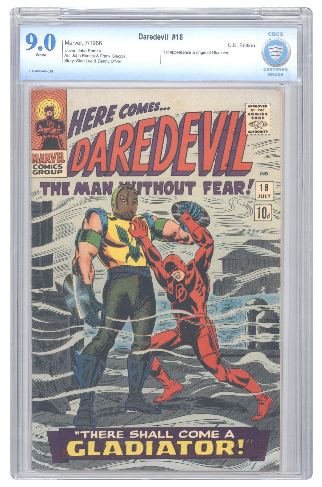 Daredevil #18 | CBCS 9.0 | UK Edition