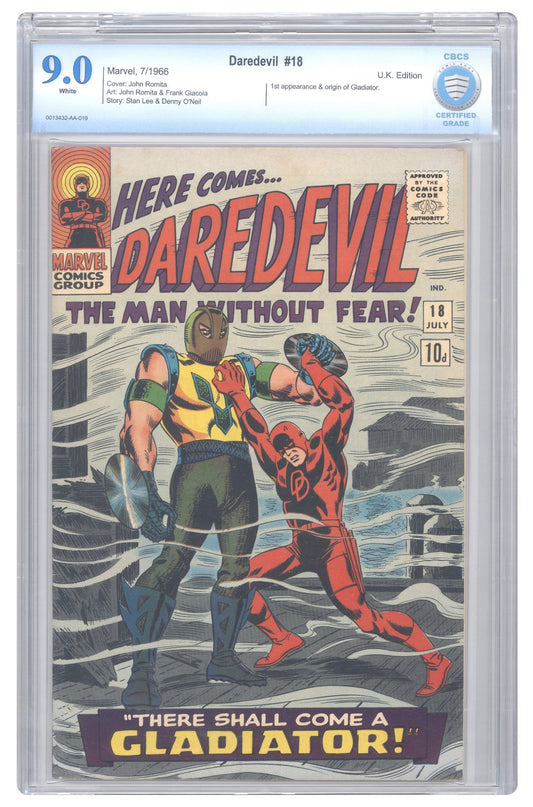Daredevil #18 | CBCS 9.0 | UK Edition