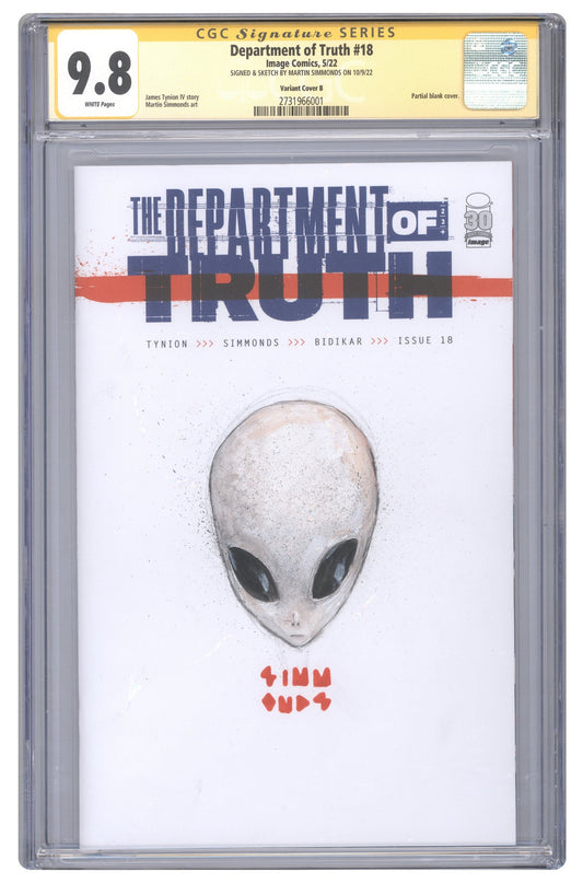 Department of Truth #18 | CGC 9.8