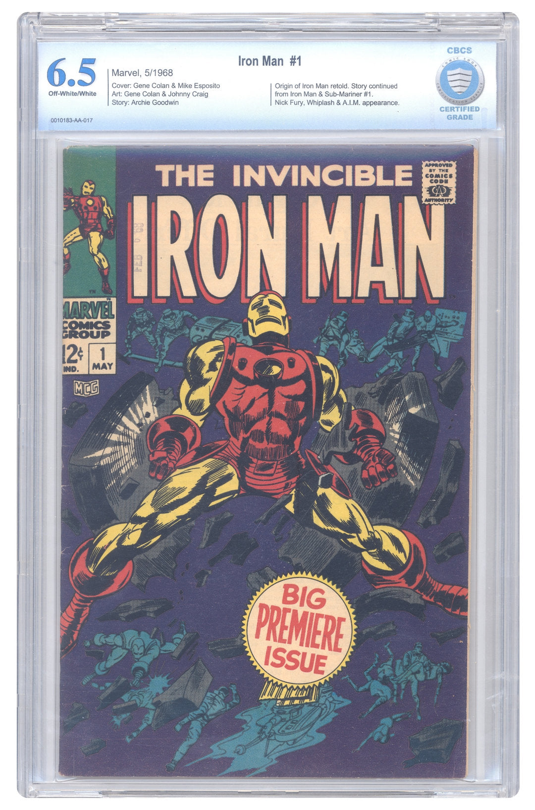 Iron Man #1 | CBCS 6.5